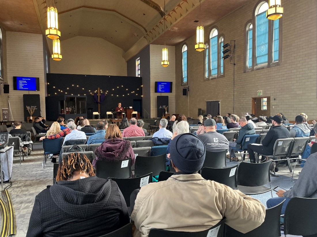 Church leaders gathered in Cleveland to learn about how their communities can better welcome asylum seekers in Ohio. (Source: Christy Staats)